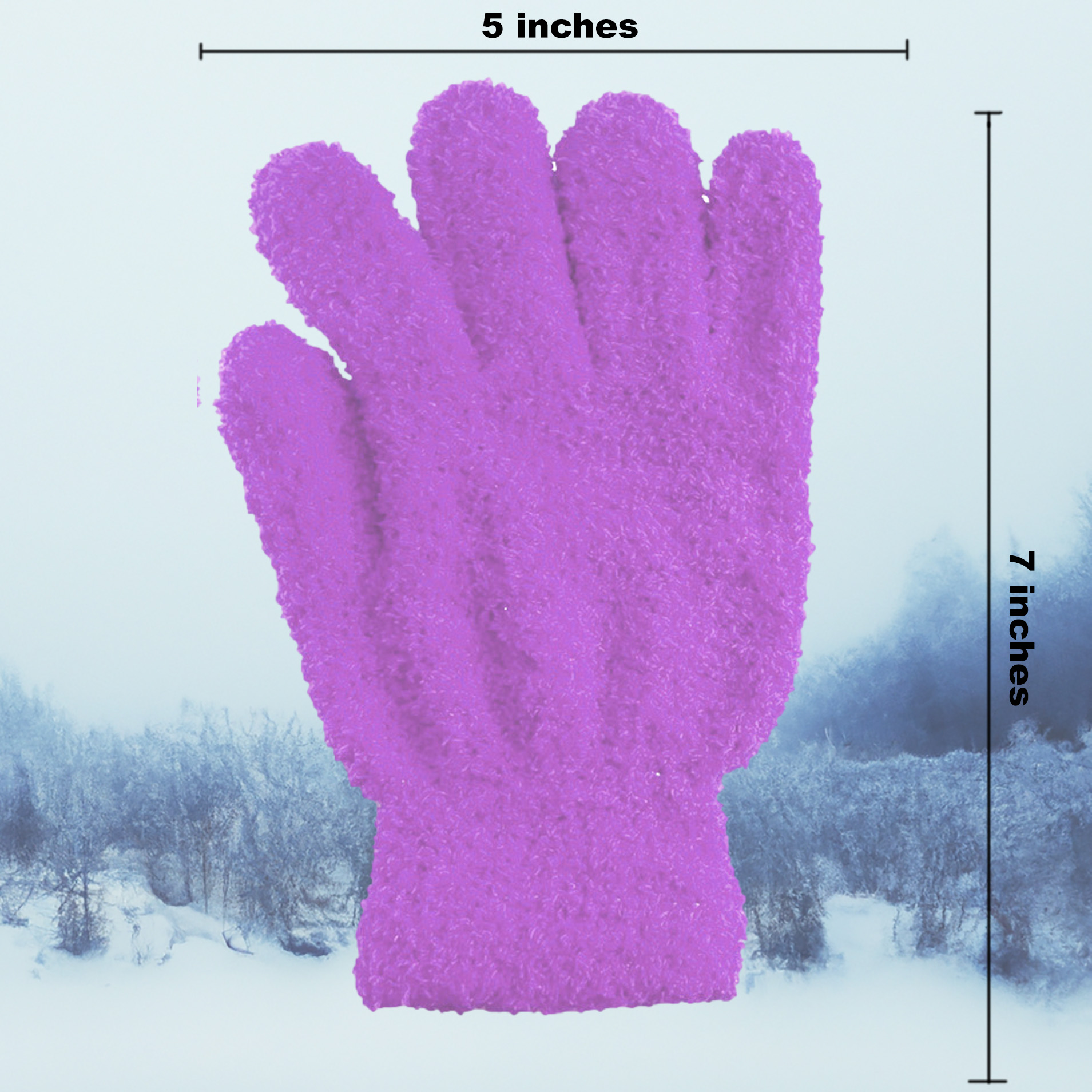 Men's Women's Warm Winter Fuzzy Cozy Gloves eBay