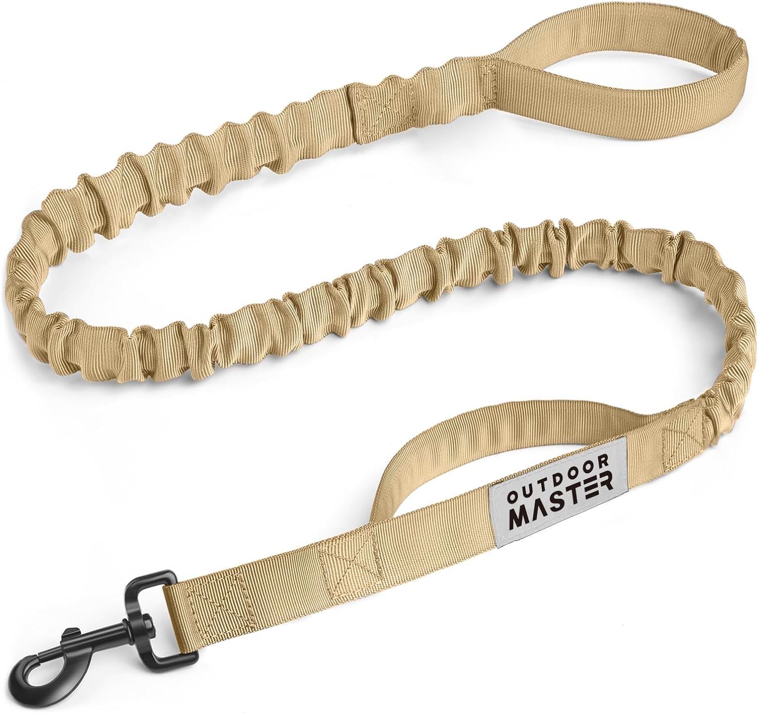Correa elástica para perro OutdoorMaster, correa para perro de alta resistencia con absorción de impactos, 2 - Imagen 7 de 7