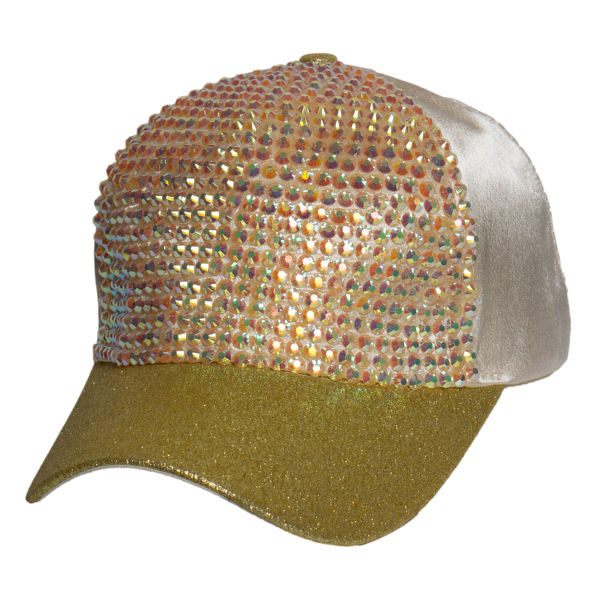 Top Headwear Fashion Rhinestone Glitter High Bun Ponytail 