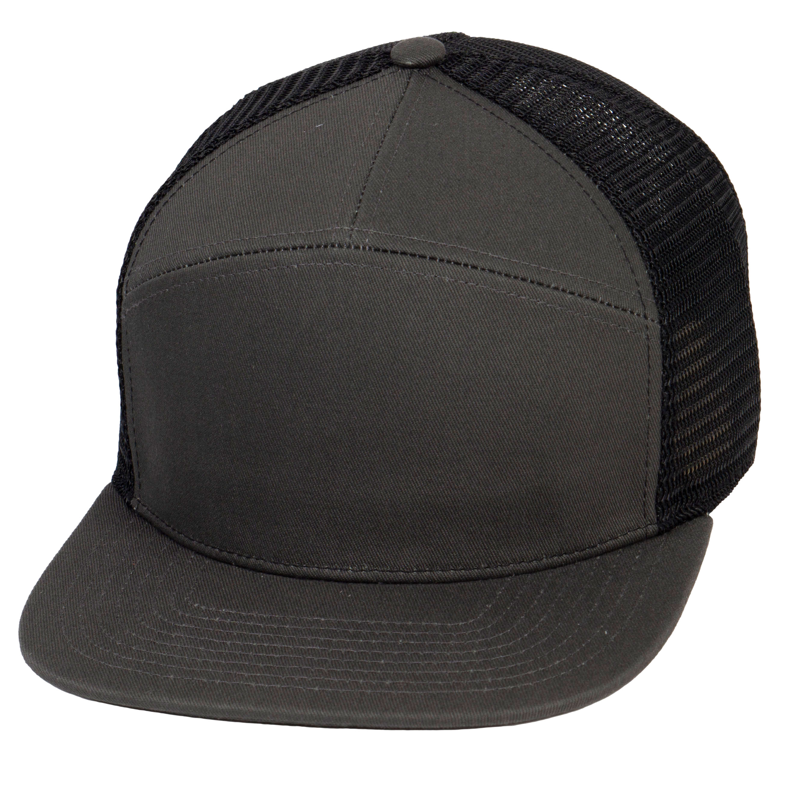 7 Panel Hats For Men - Flat Bill Snapback Trucker Hat | eBay display picture 3