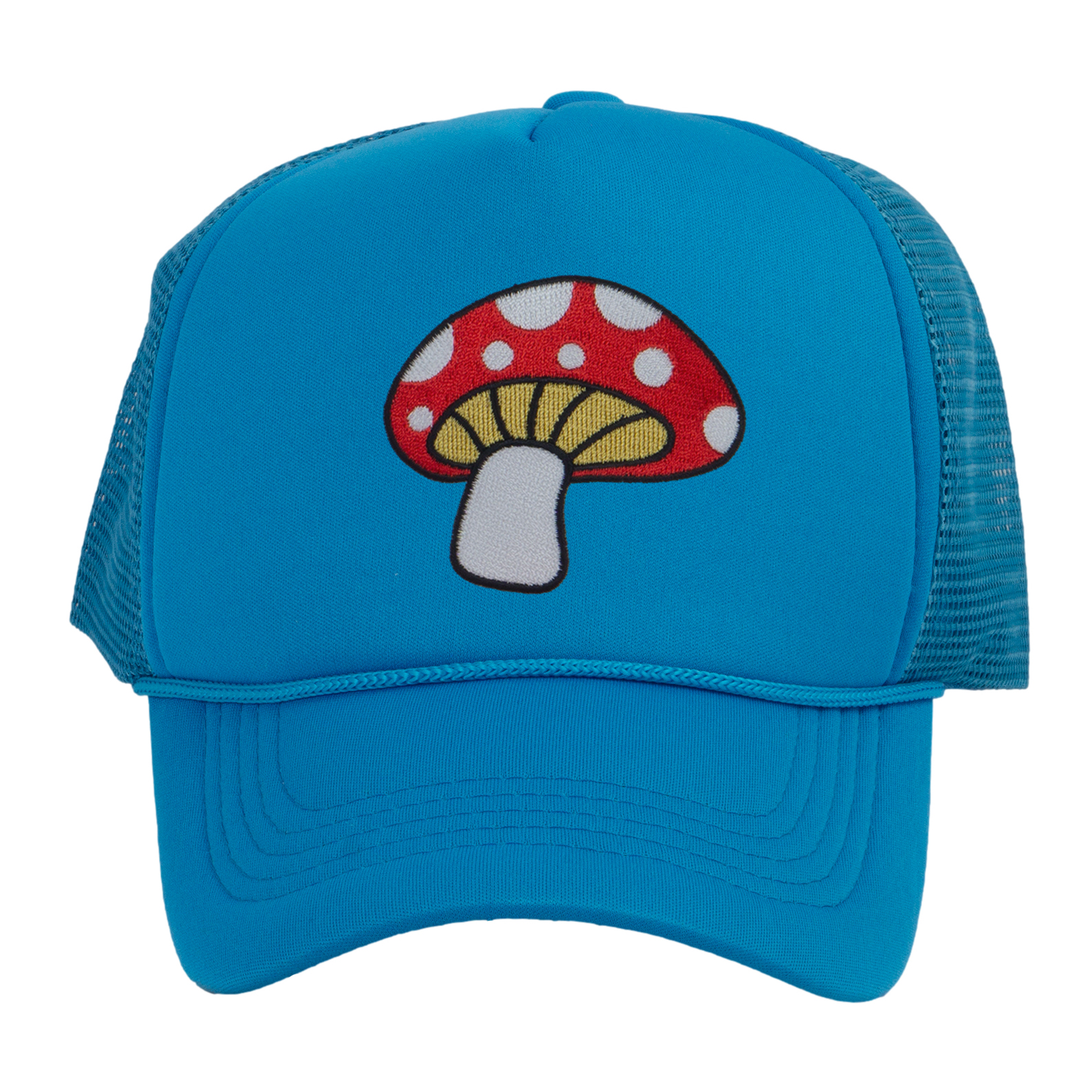 Top Headwear Men's Mushroom Hat Enchanted Fungi Trucker Snapback Cap