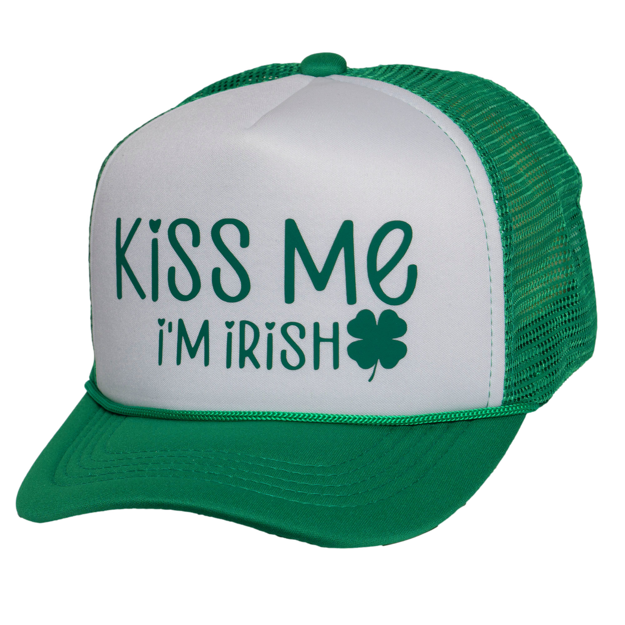 Top Headwear Para hombres Día de San Patricio Camionero Sombrero Verde - Gorra Snapback - Imagen 12 de 12
