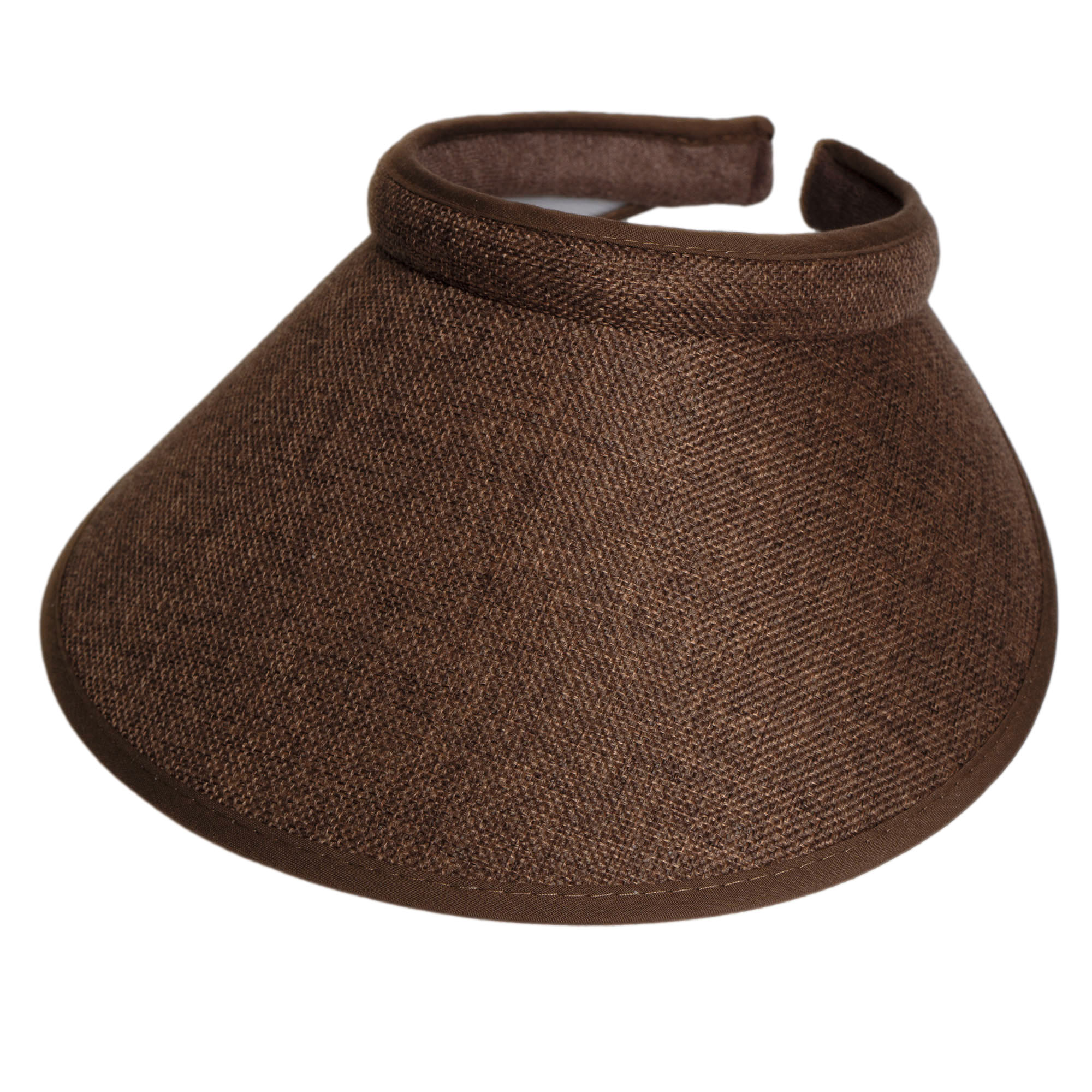 Top Headwear Women's Wide Brim Visor - Sports 5 Inch Wide Clip On Cap - Picture 13 of 32