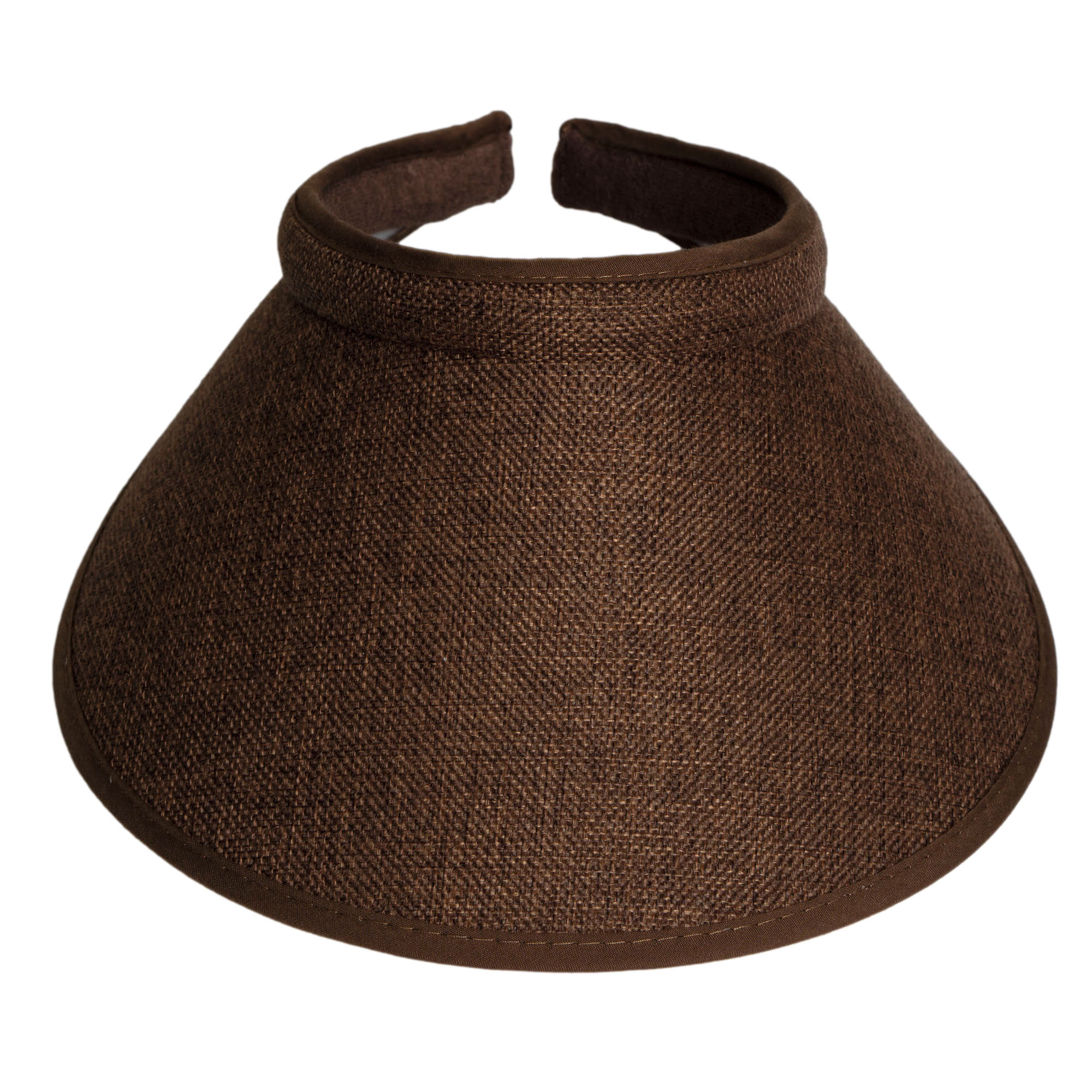 Top Headwear Women's Wide Brim Visor - Sports 5 Inch Wide Clip On Cap - Picture 14 of 32