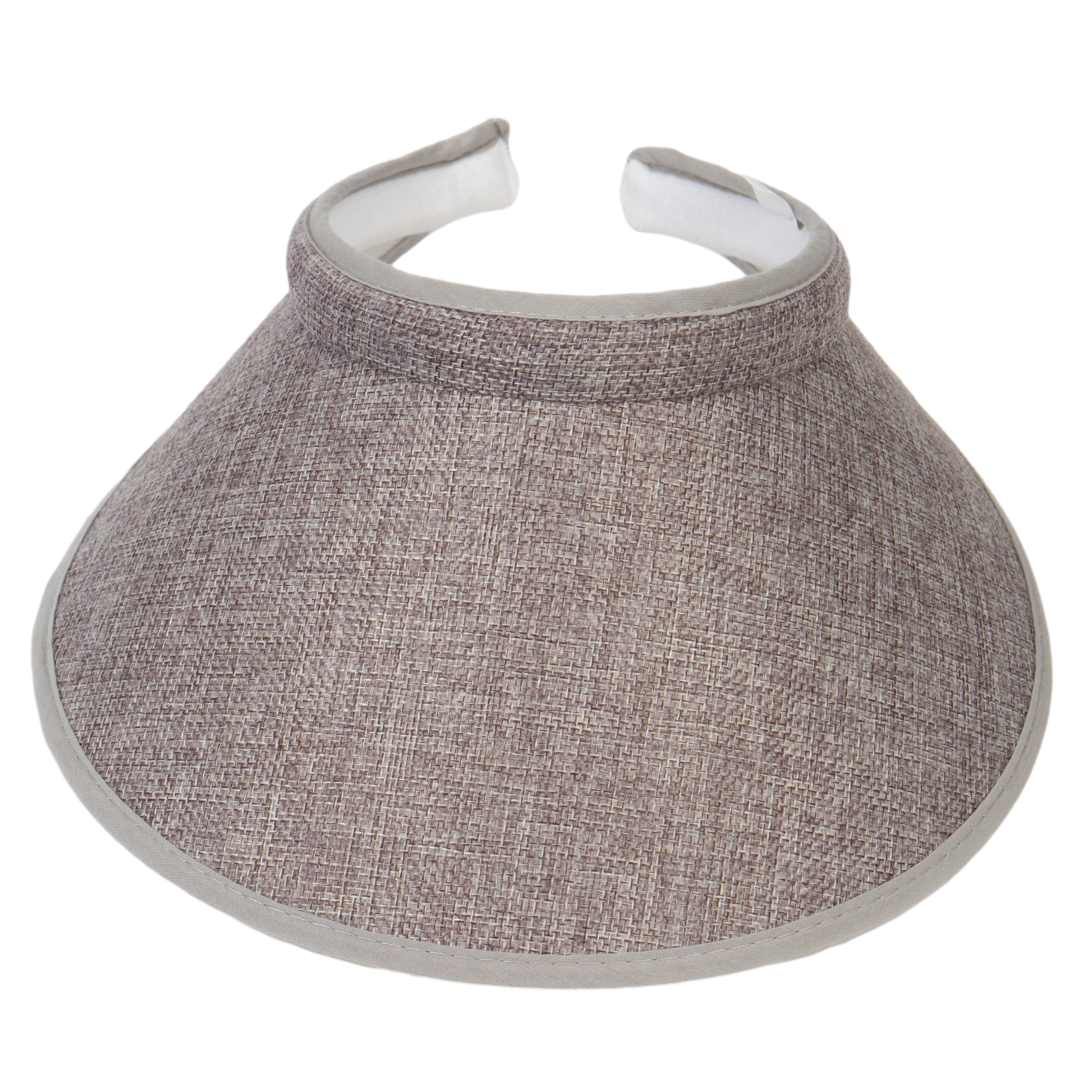 Top Headwear Women's Wide Brim Visor - Sports 5 Inch Wide Clip On Cap - Picture 18 of 32