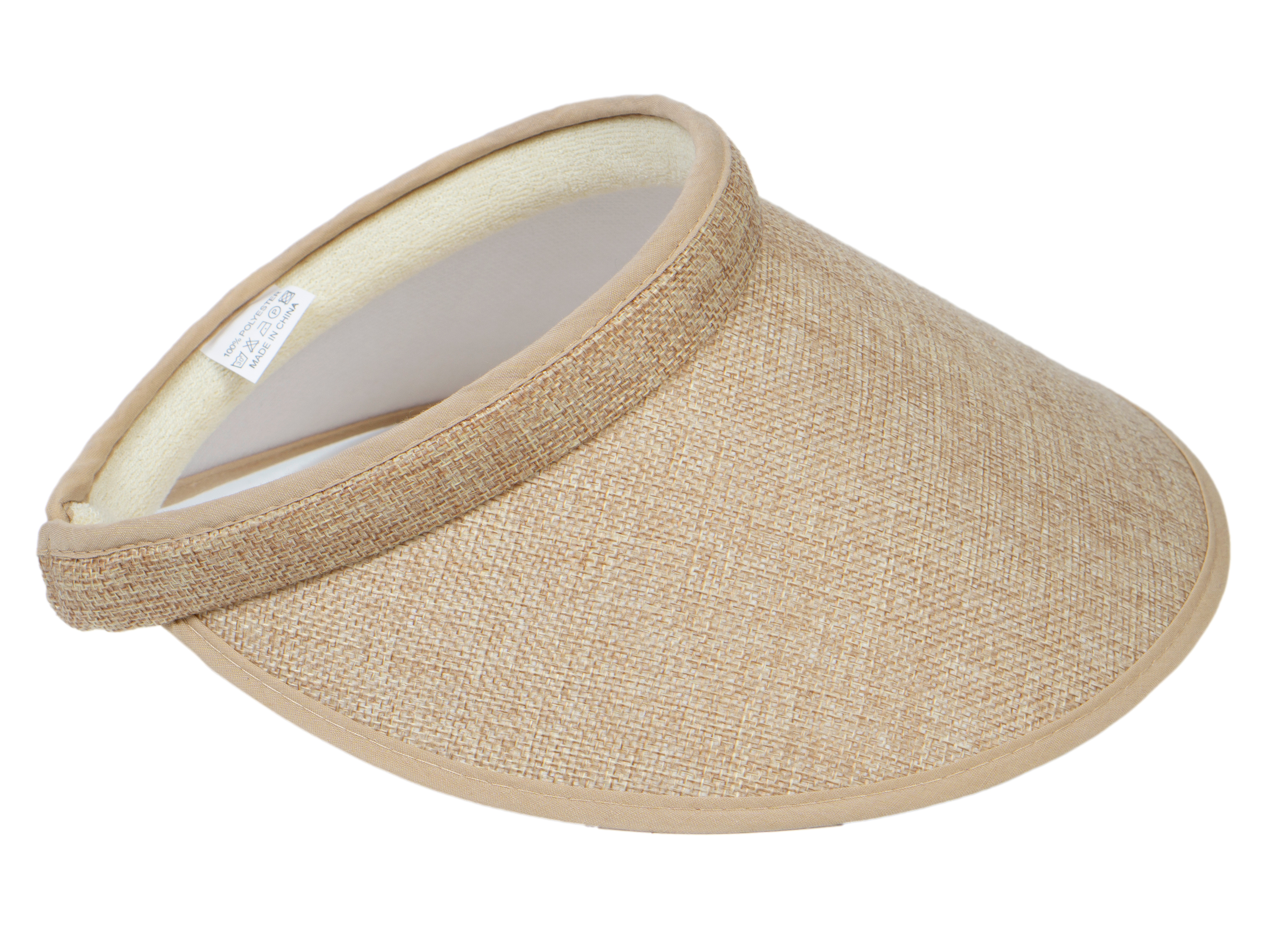 Top Headwear Women's Wide Brim Visor - Sports 5 Inch Wide Clip On Cap - Picture 24 of 32