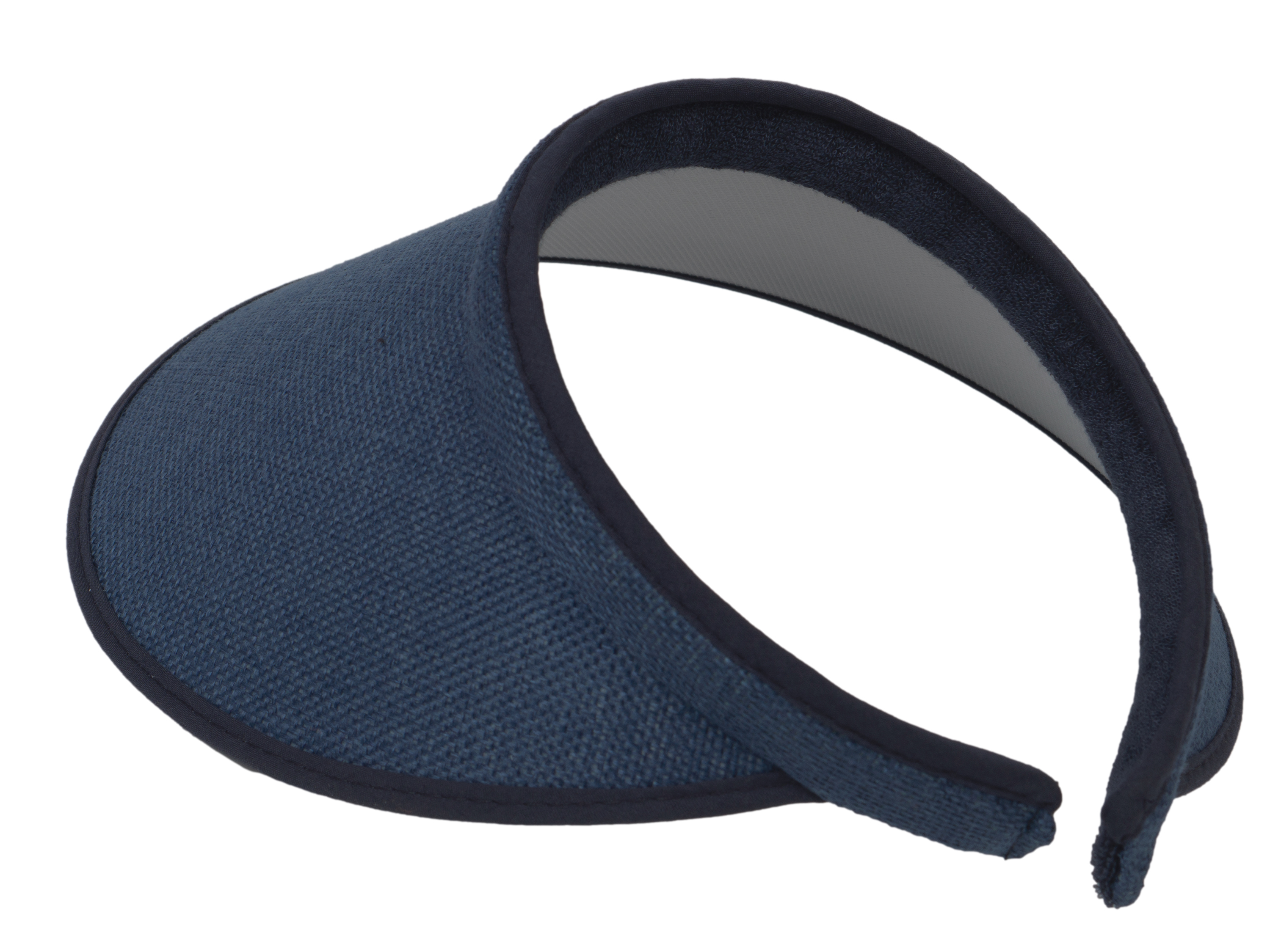 Top Headwear Women's Wide Brim Visor - Sports 5 Inch Wide Clip On Cap - Picture 27 of 32