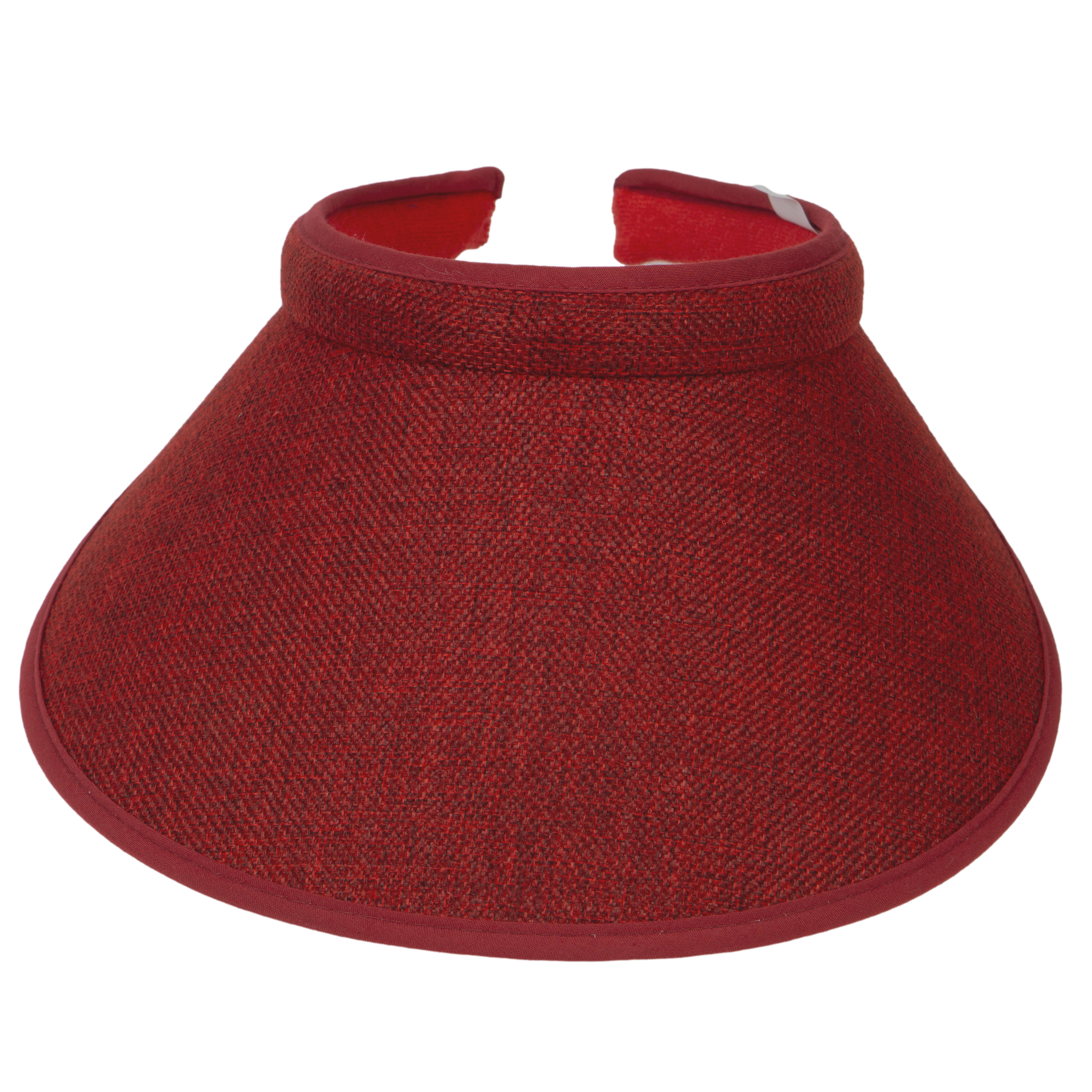 Top Headwear Women's Wide Brim Visor - Sports 5 Inch Wide Clip On Cap - Picture 30 of 32
