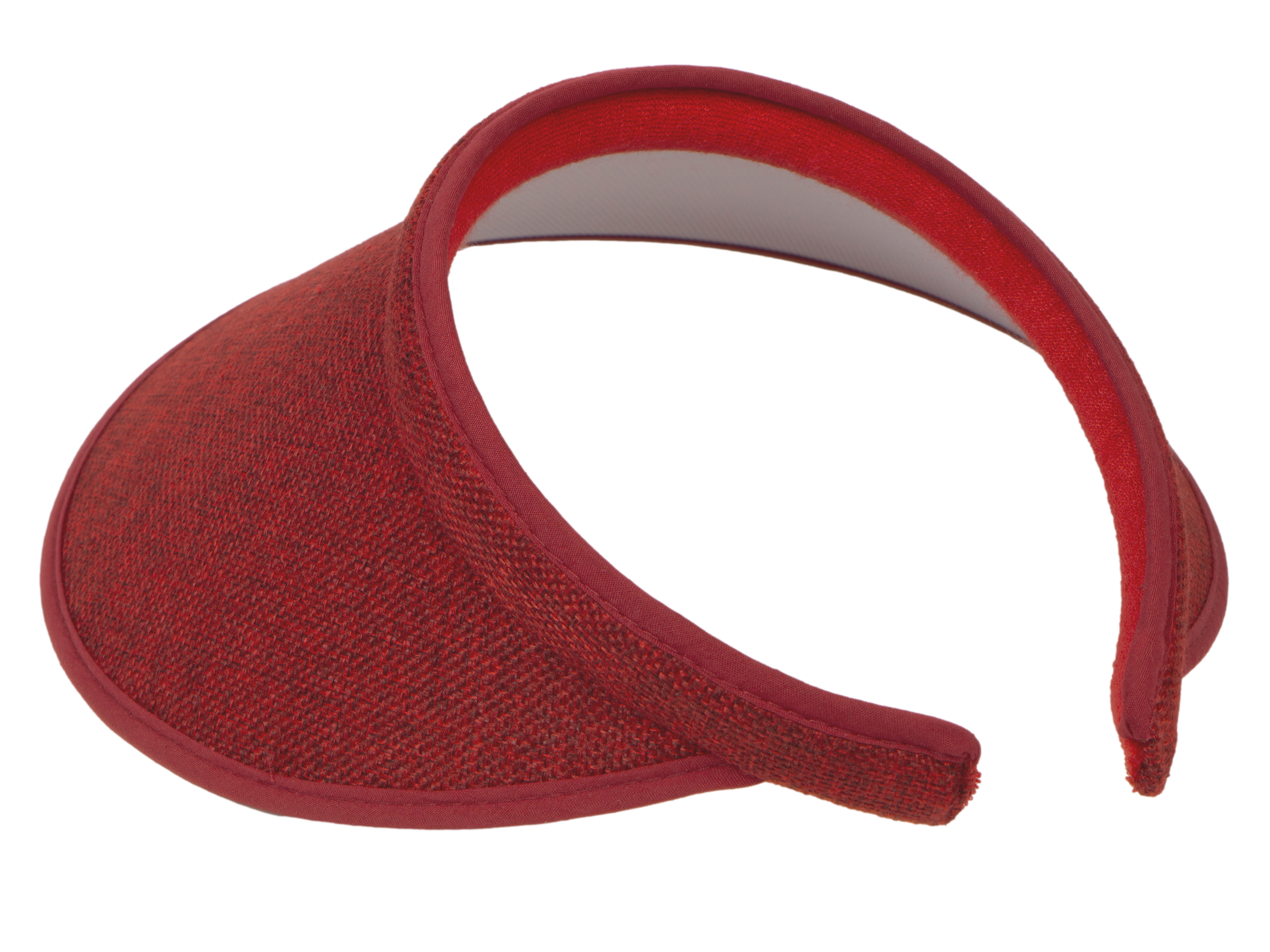 Top Headwear Women's Wide Brim Visor - Sports 5 Inch Wide Clip On Cap - Picture 31 of 32