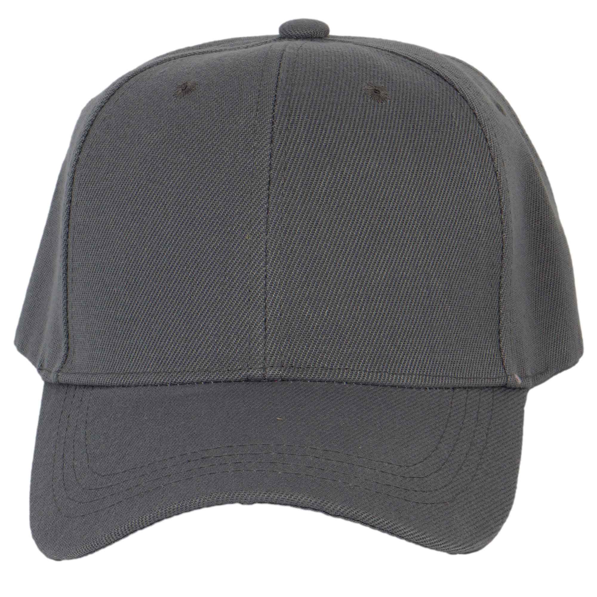 Top Headwear Men's Plain Baseball Cap - Adjustable Solid Color Ball Hat For - Picture 19 of 103