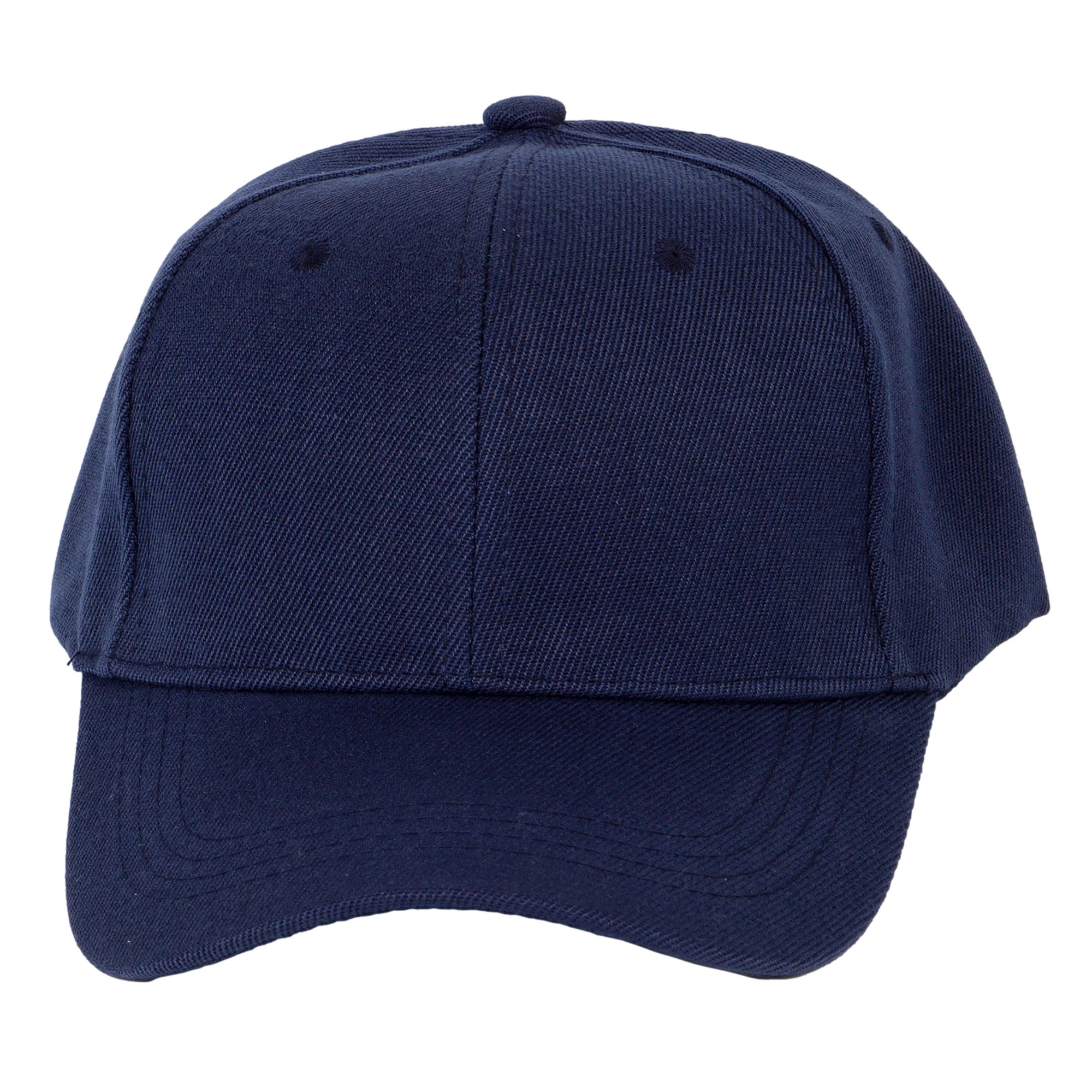 Top Headwear Men's Plain Baseball Cap - Adjustable Solid Color Ball Hat For - Picture 67 of 103