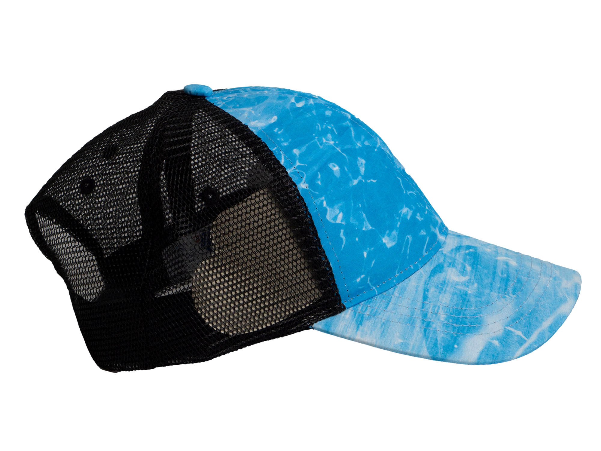 Top Headwear Men's Sublimated Mesh Trucker Hat Baseball Cap
