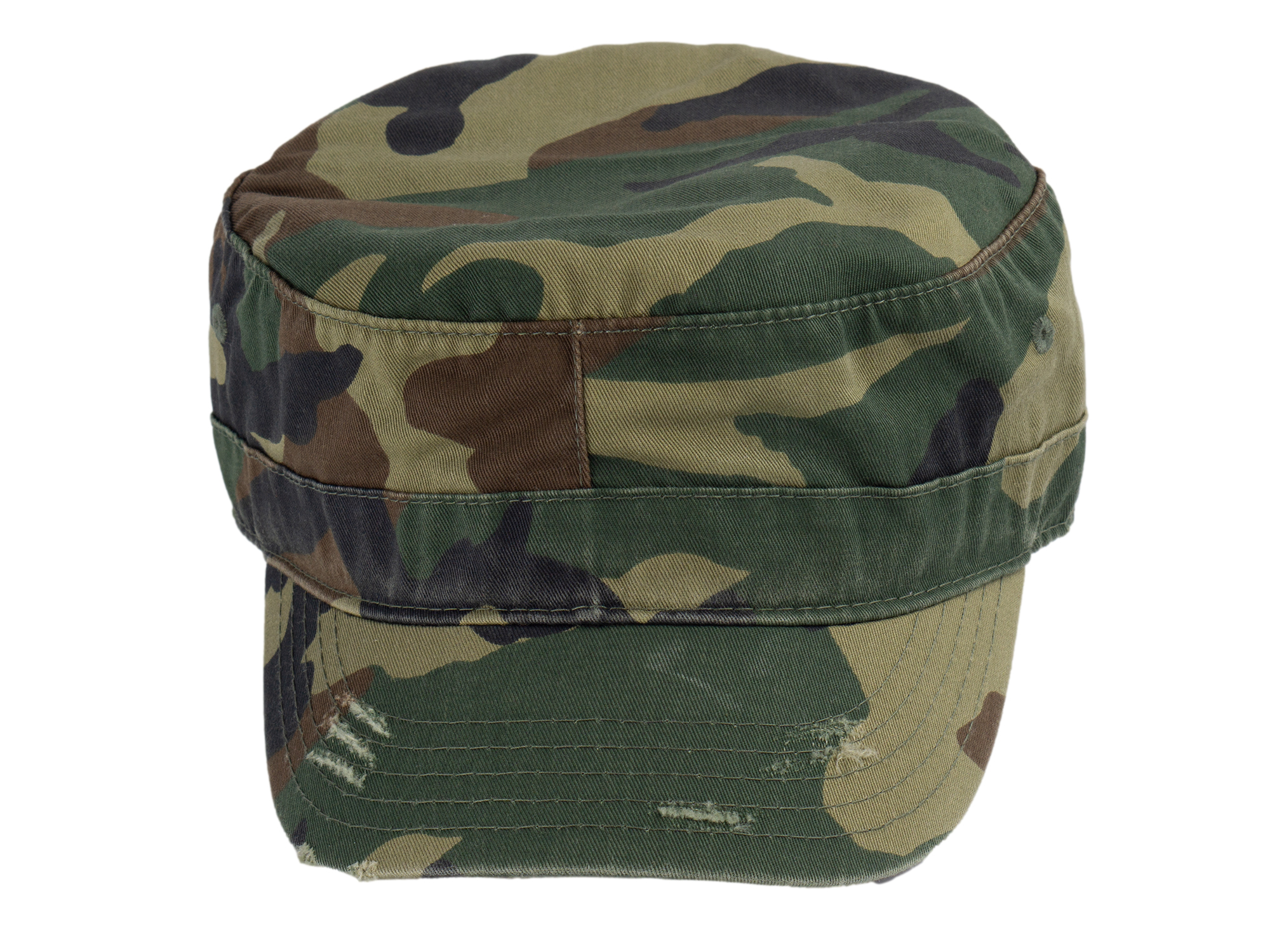 Gorra de estilo militar vintage lavada envejecida del ejército - Imagen 11 de 20