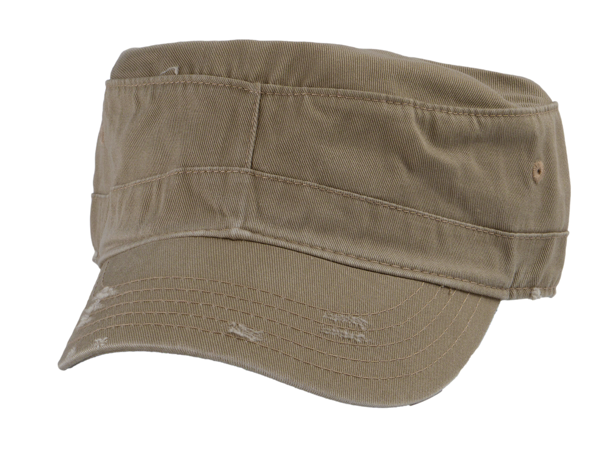 Gorra de estilo militar vintage lavada envejecida del ejército - Imagen 12 de 20