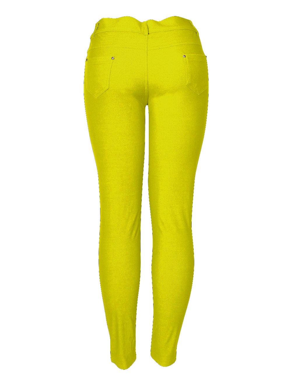 Pantalones cortos elásticos de cinco bolsillos básicos para mujer - Imagen 14 de 14